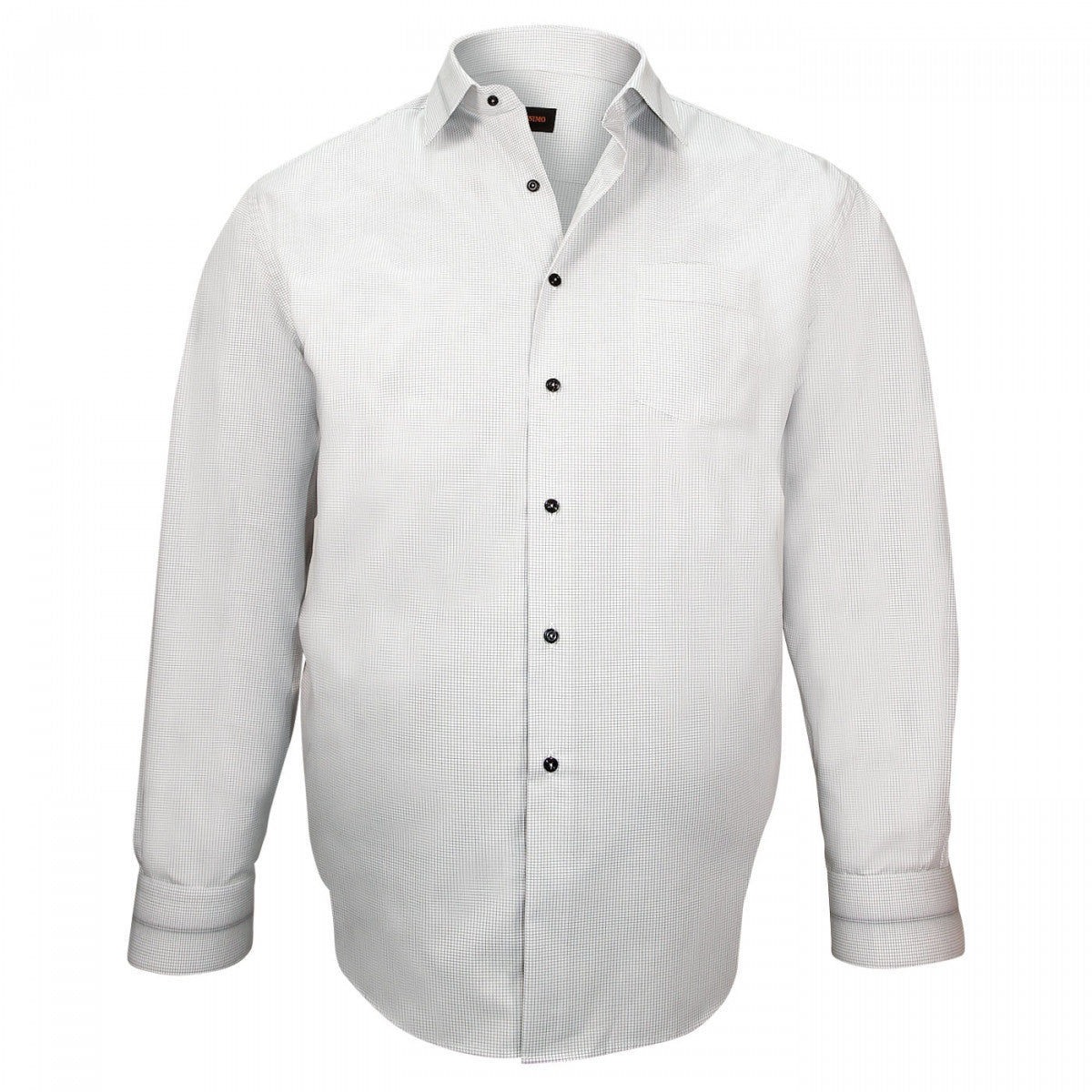 Chemise classique SMART Doublissimo GT-E6DB4 blanc
