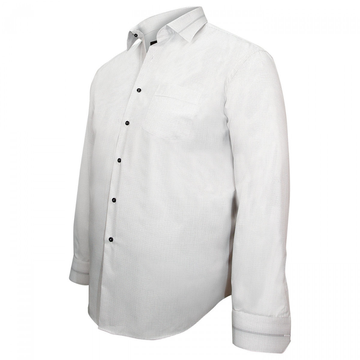Chemise classique SMART Doublissimo GT-E6DB4 blanc