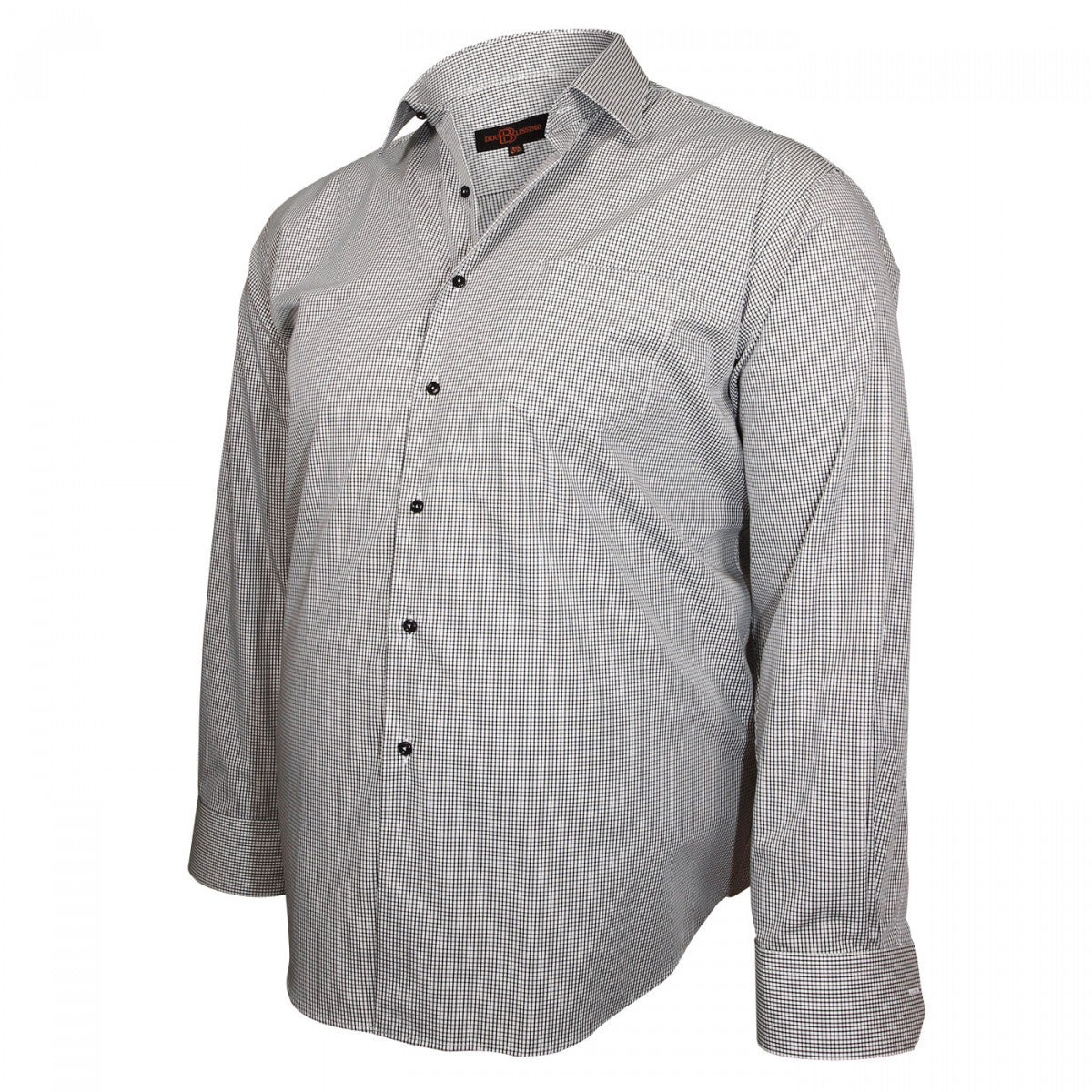 Chemise classique SMART Doublissimo GT-E6DB5 noir