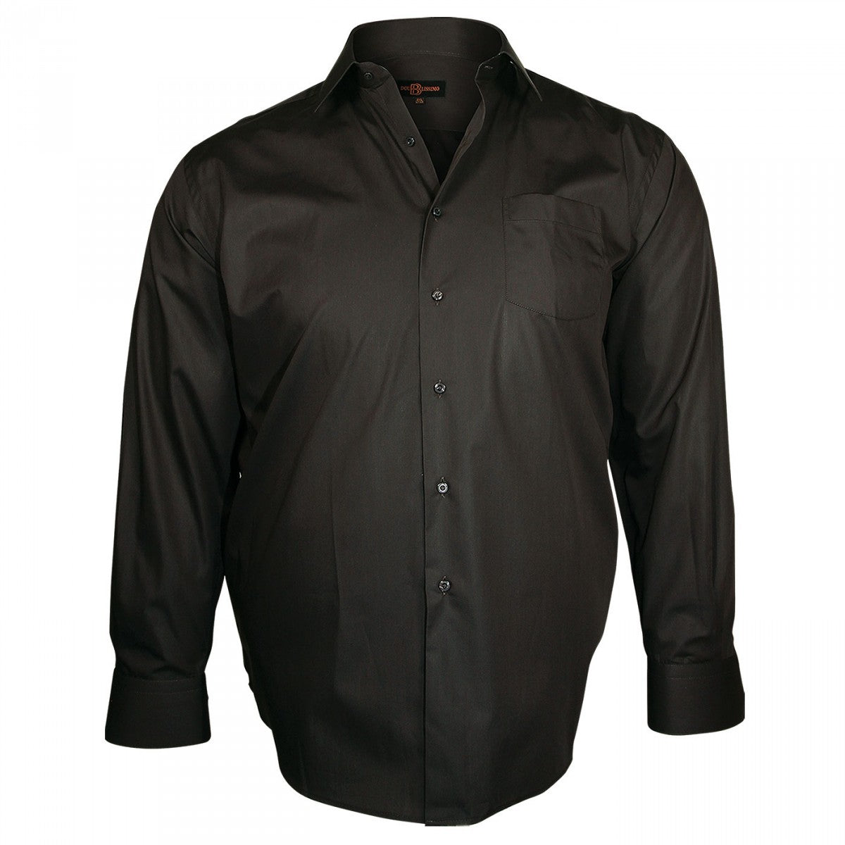 Chemise en popeline TRENDY Doublissimo GT-E11DB5 marron