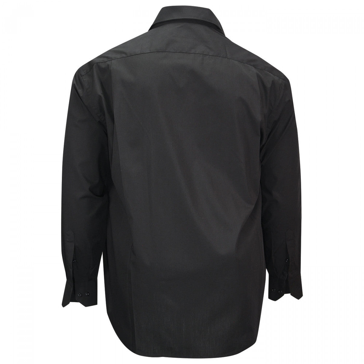 Chemise double col noir