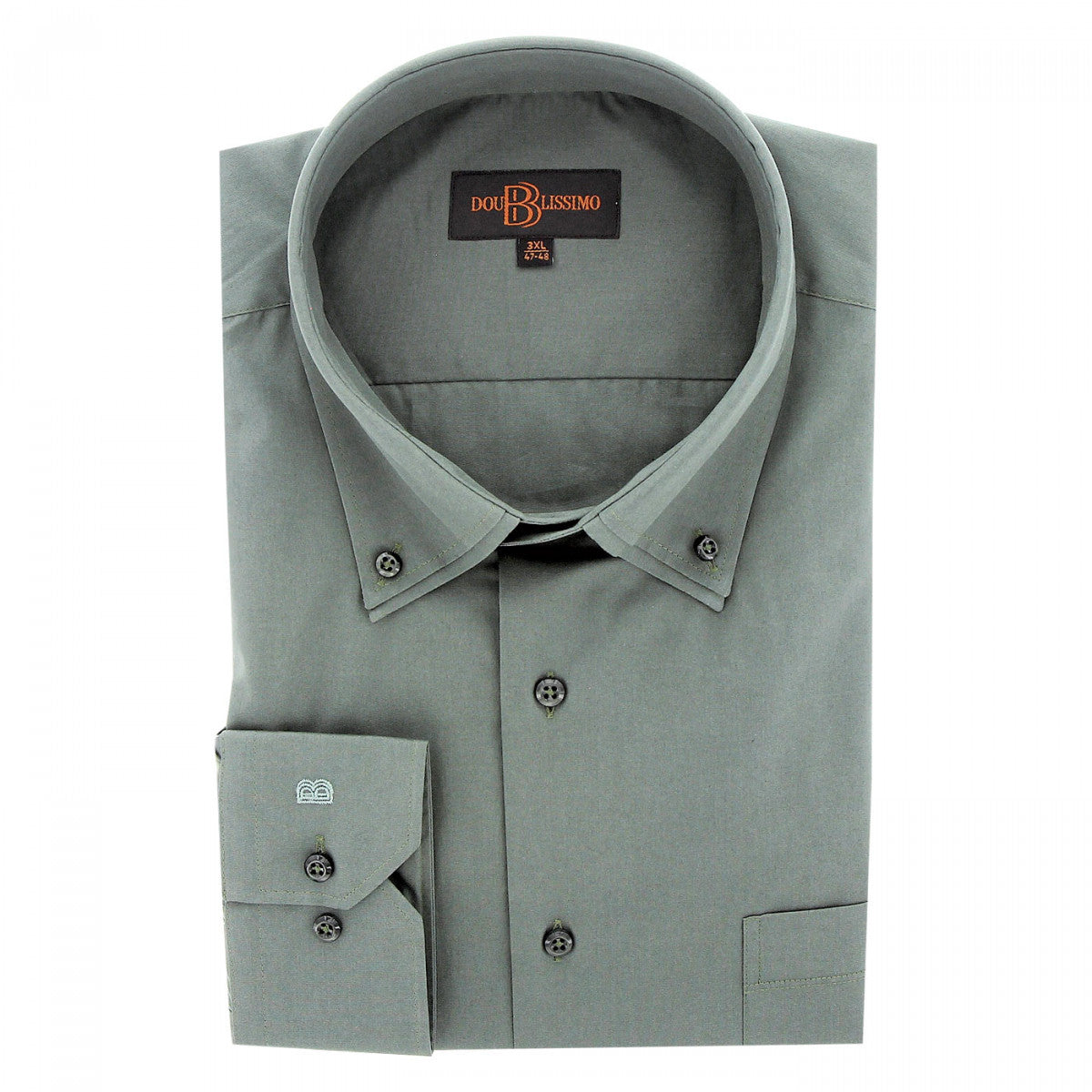 chemise repassage facile colbuni-gt-c7db2 vert