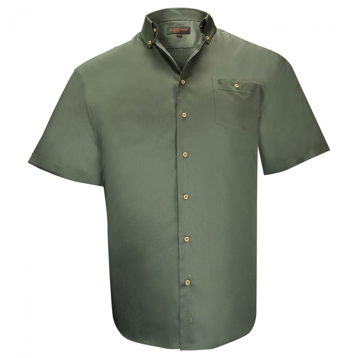 Chemises popeline vert