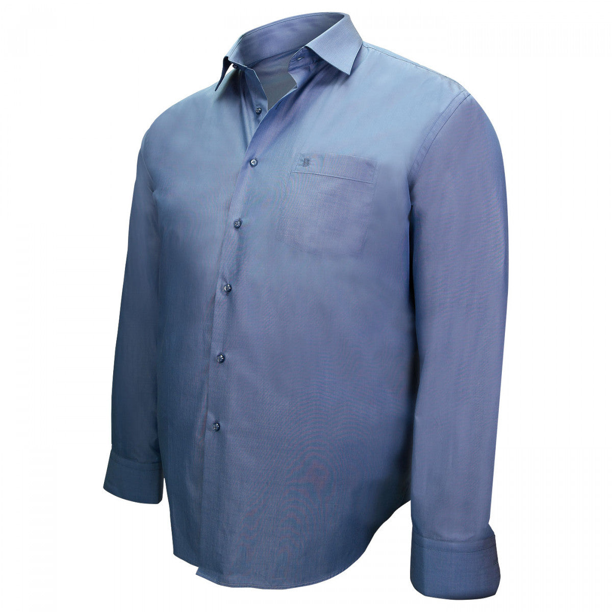 Chemise fil à filDANDY Doublissimo GT-J4DB2 bleu indigo