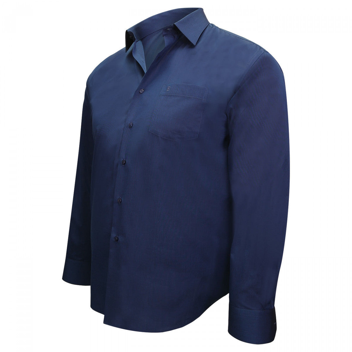 Chemise fil à filDANDY Doublissimo GT-J4DB3 bleu marine