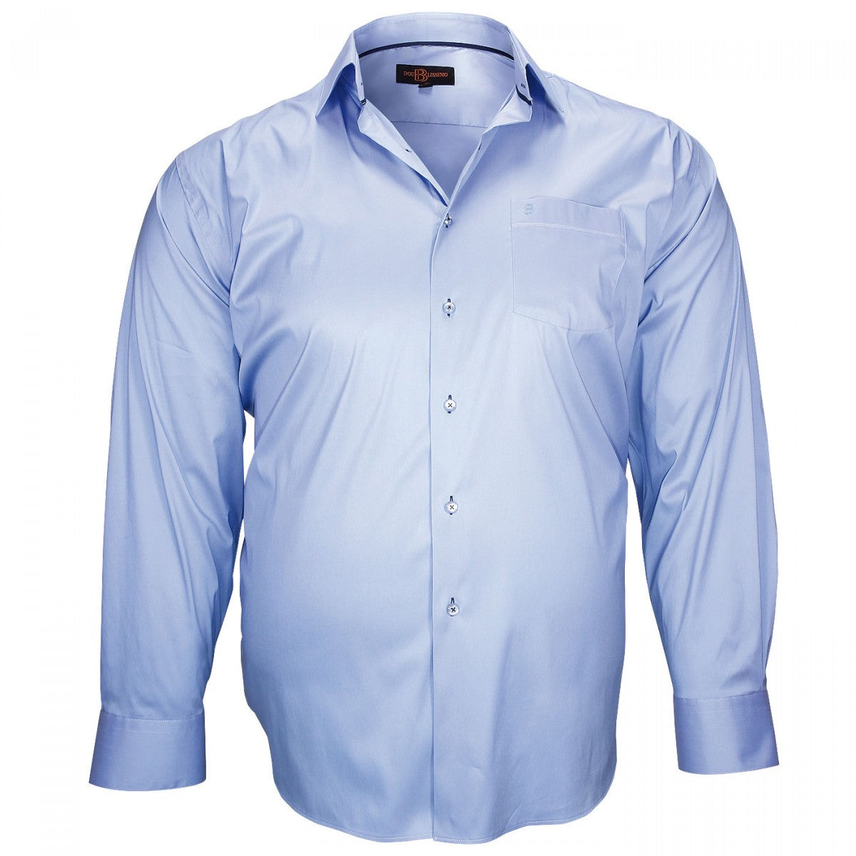 Chemise Haut de GammeLON Doublissimo GT-L7DB8 bleu clair