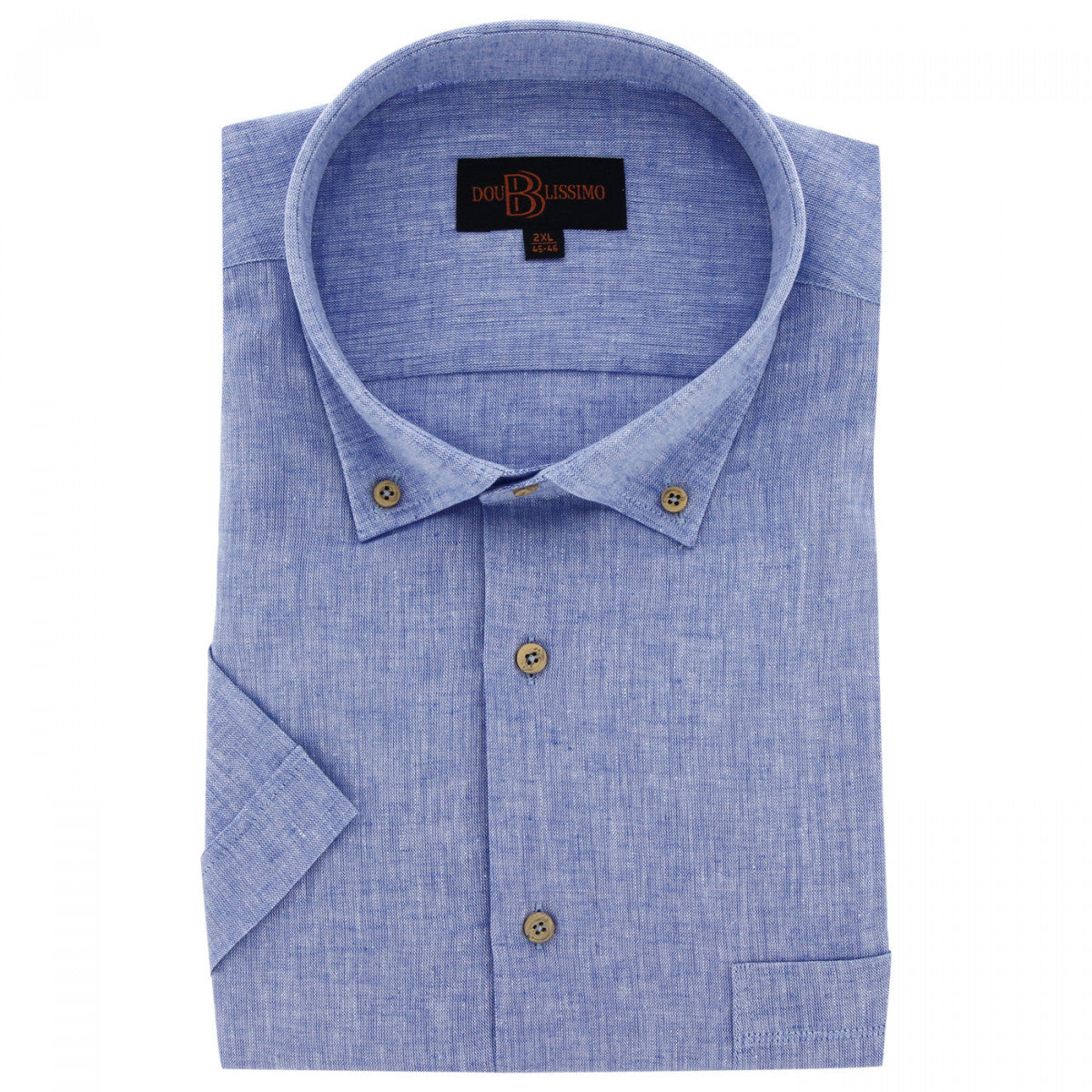 Chemisette forte taille AD6DBMC5 bleu