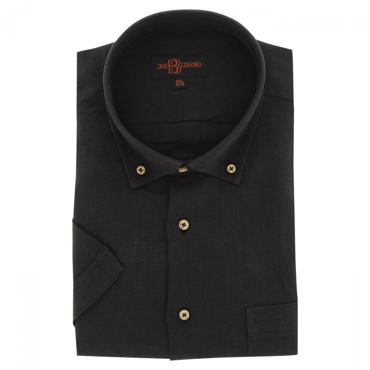 Chemisette forte taille AD6DBMC2 noir