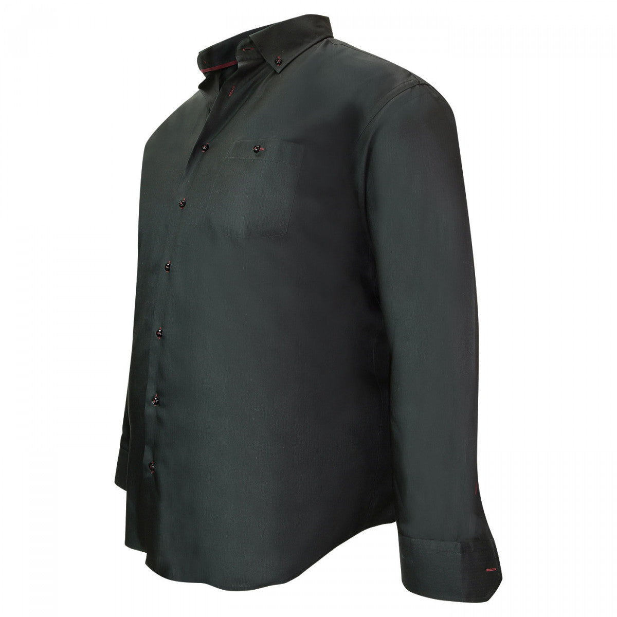 Chemise mode noir rouge