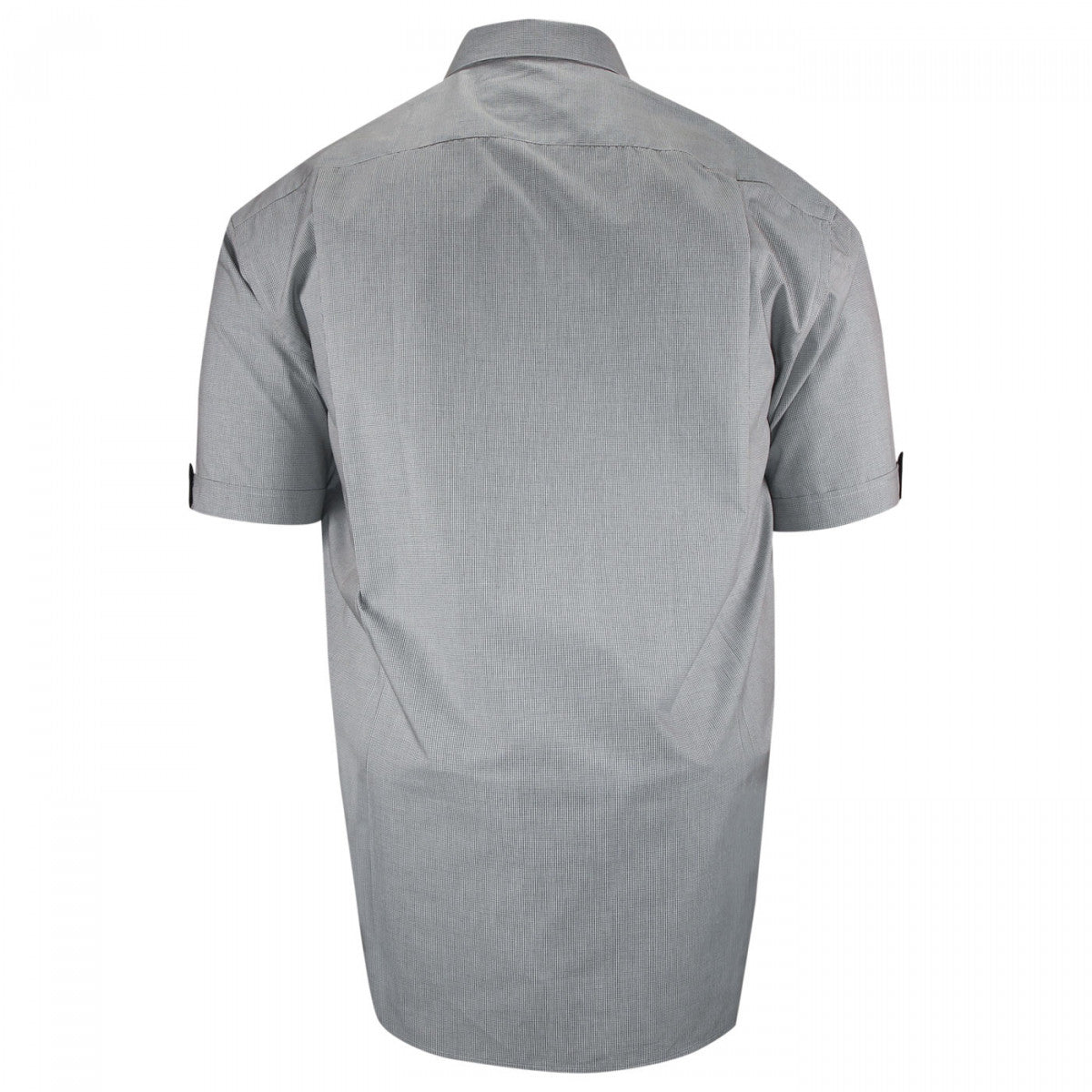 Chemisette forte taille motifs à carreaux-CLASSICO AA10DBMC2 noir