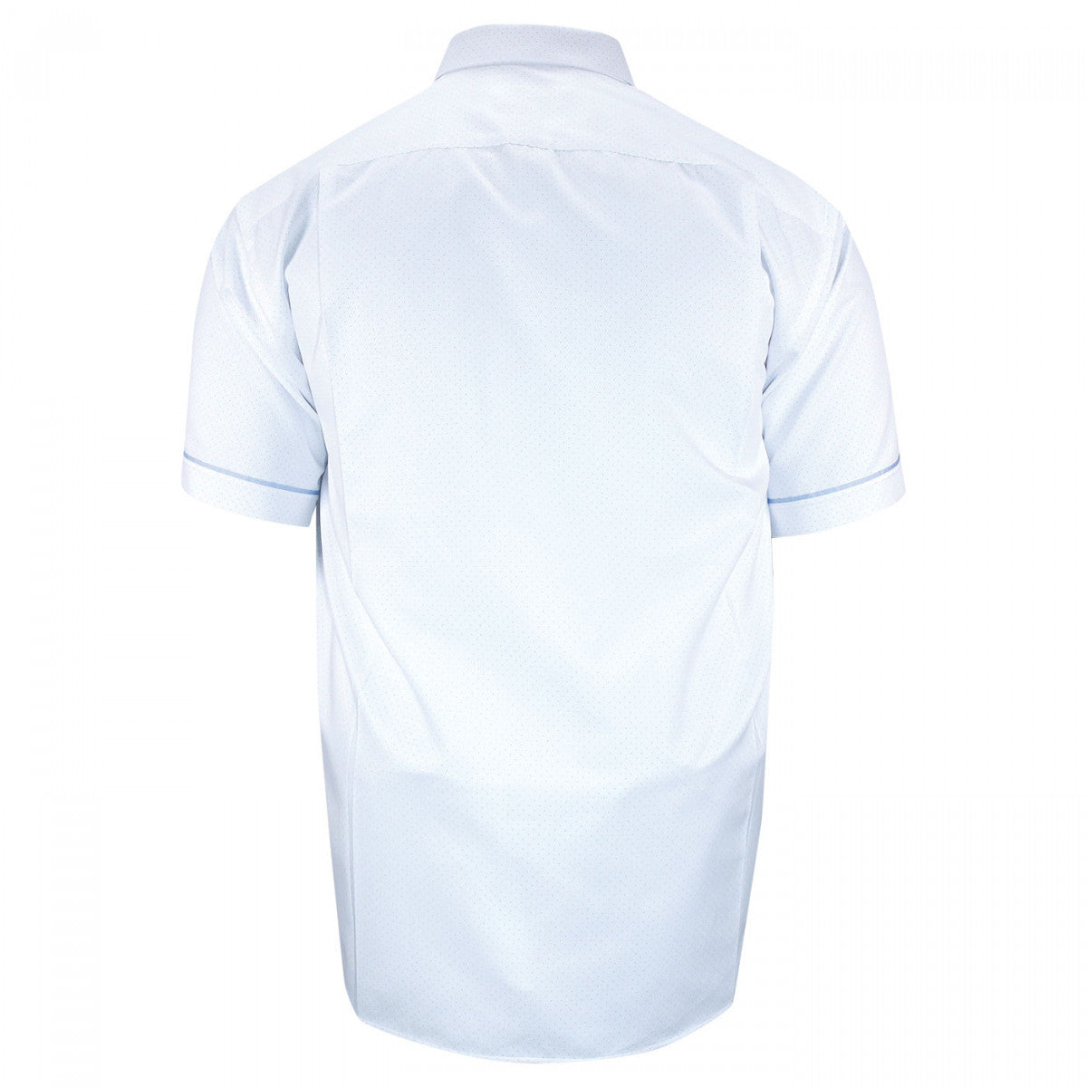 Chemisette forte taille motifs à pois PICOLLI-AA8DBMC3 blanc bleu ciel