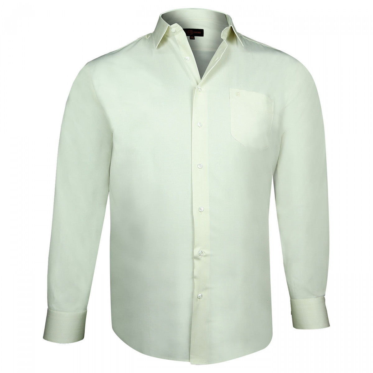 Chemise popeline TRADITIONNELLE Doublissimo GT-Y1DB6 beige