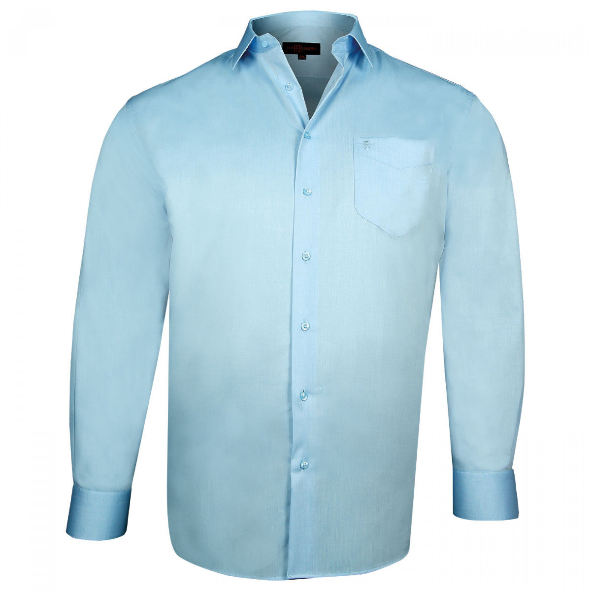 Chemise popeline TRADITIONNELLE Doublissimo GT-Y1DB9 bleu bleu