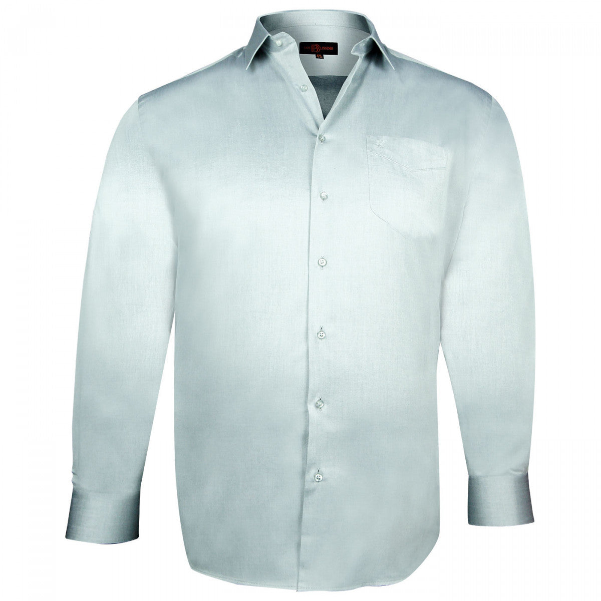 Chemise twill TRADITIONNELLE Doublissimo GT-Y1DB2 gris