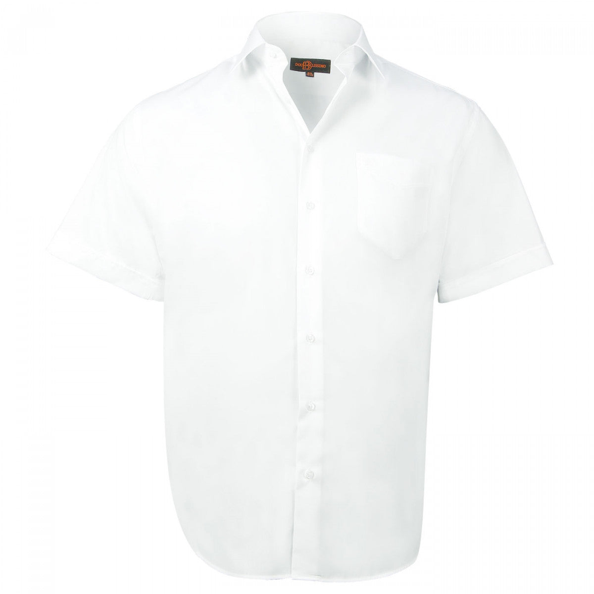 Chemisette prémium BASIC Doublissimo DBMC-01 blanc