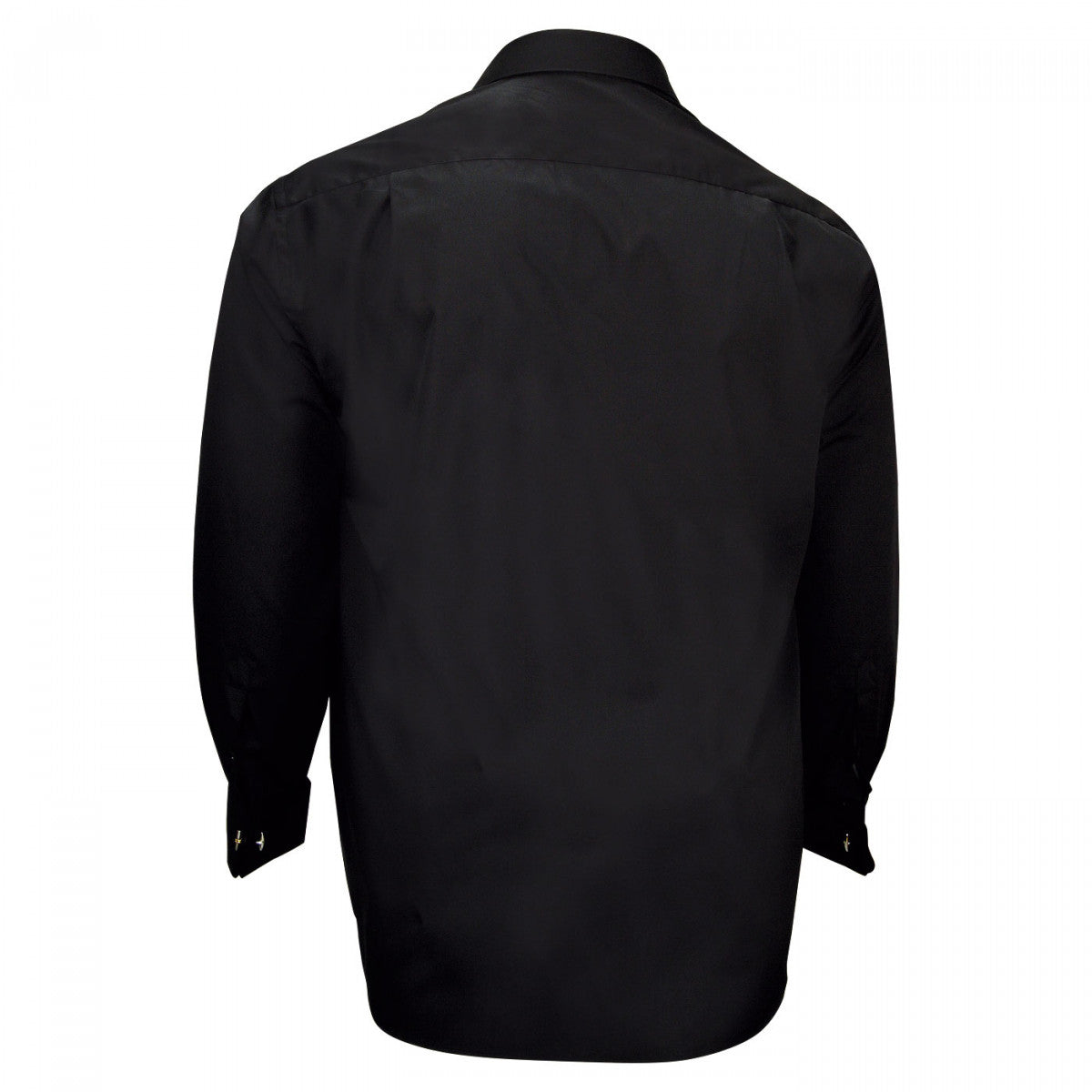 Chemise Prémium MOUSQUETAIRE Doublissimo PERMA-DBMQ72 noir