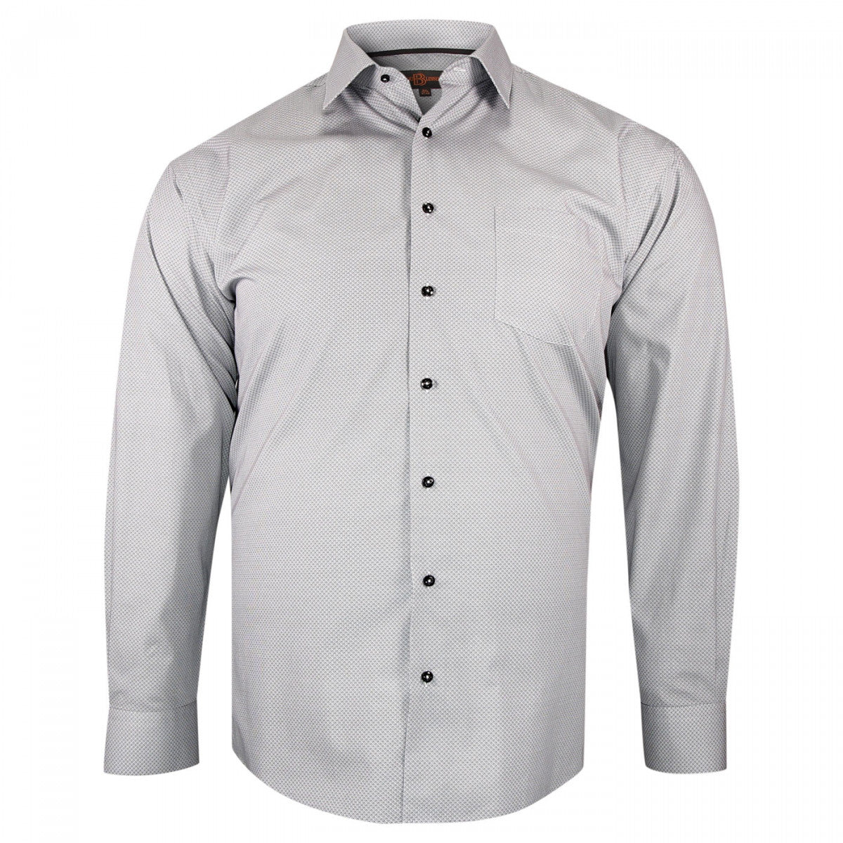 chemise repassage facile middo-gt-c6db2 gris