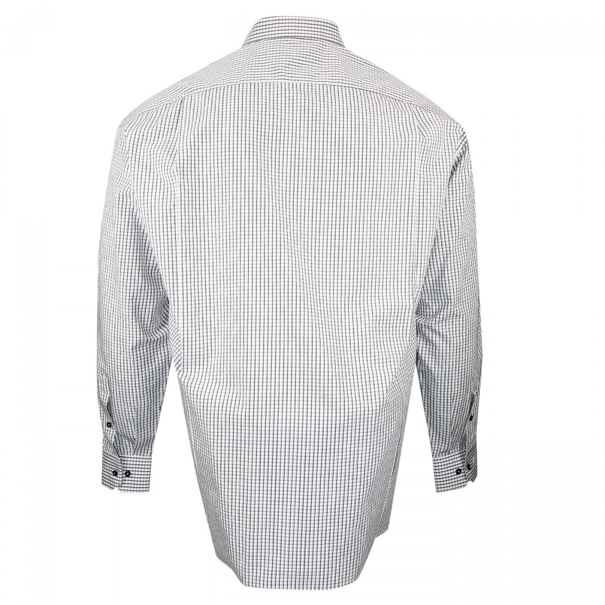 chemise repassage facile vichy-gt-c5db3 blanc