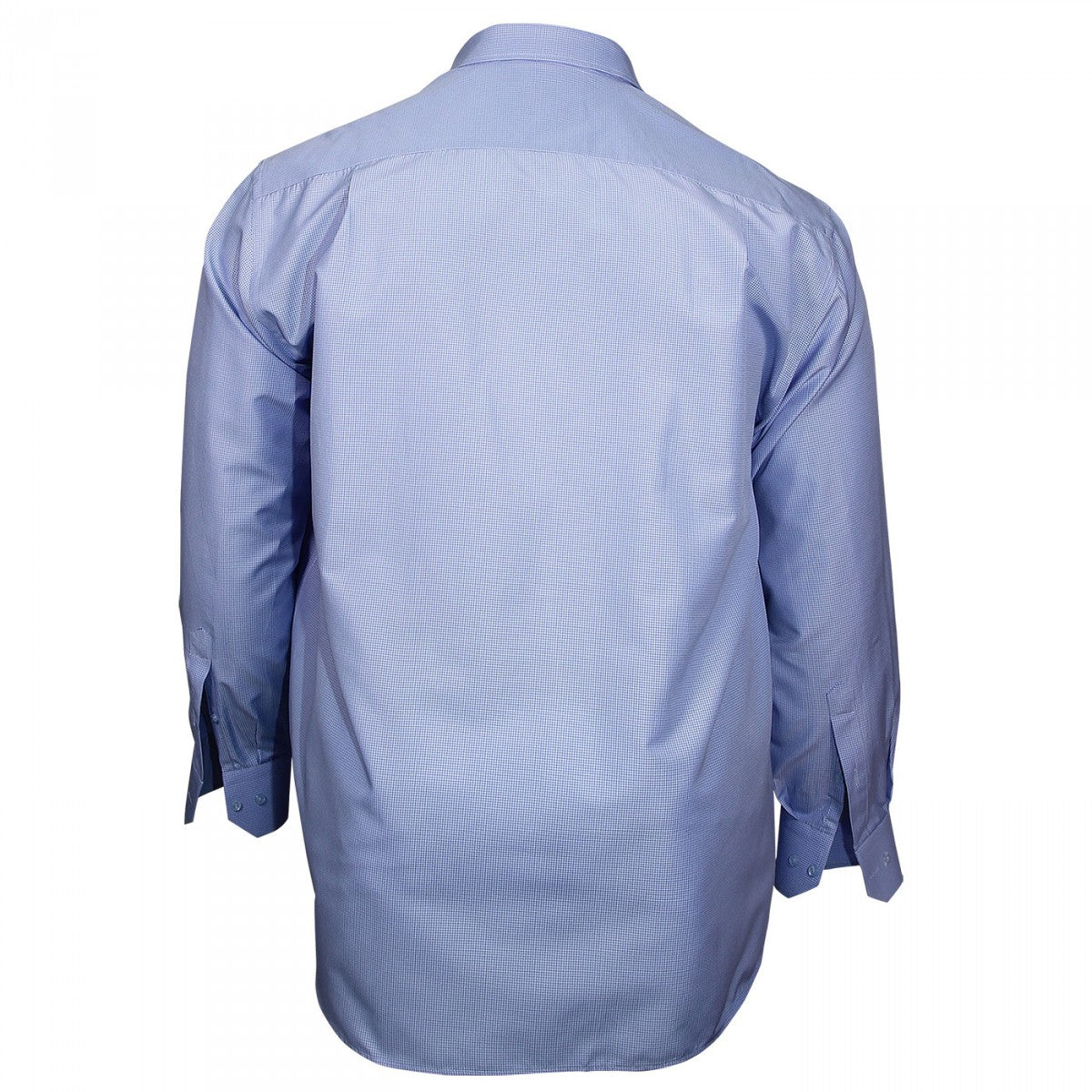Chemise sport CHECKED Doublissimo GT-E9DB1 bleu
