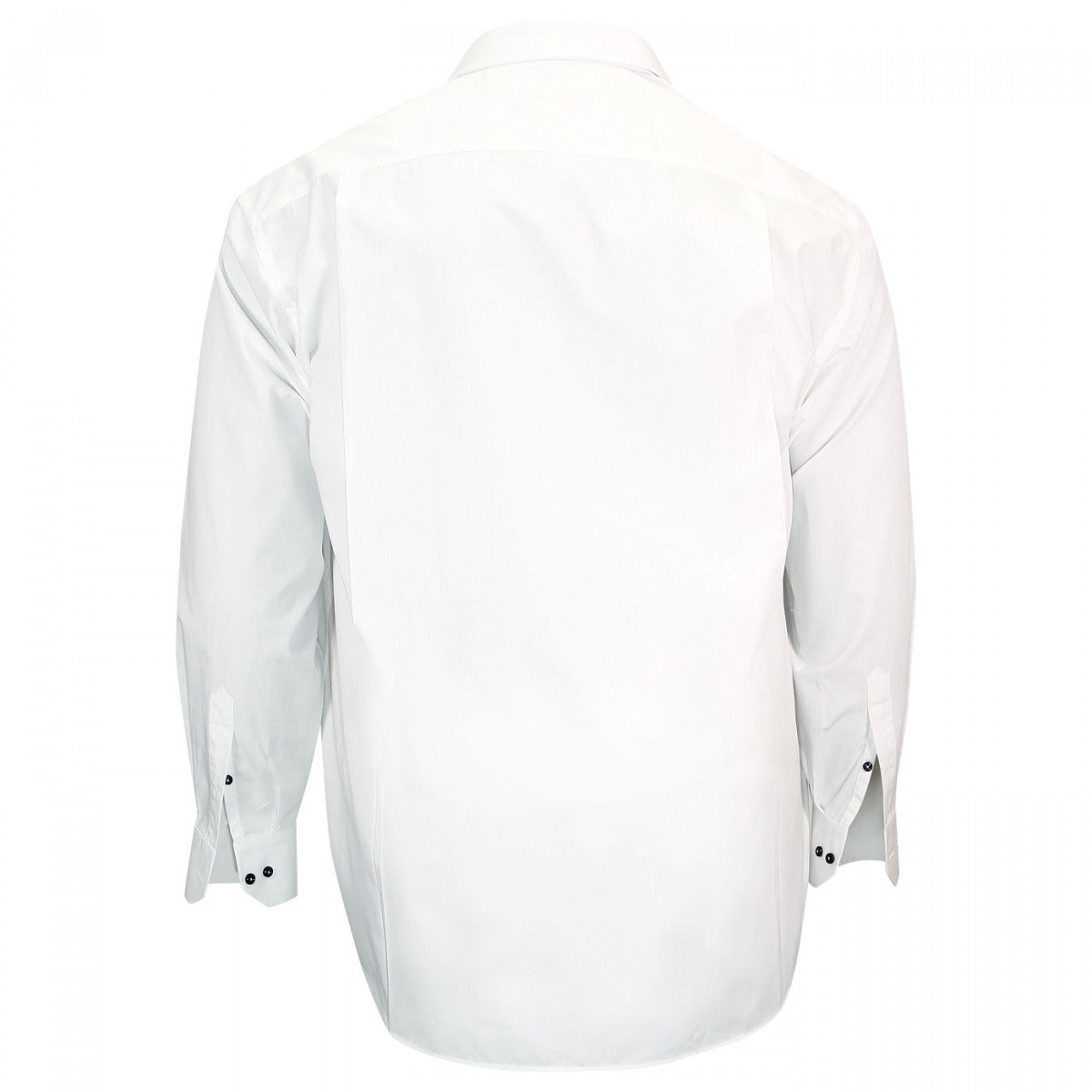 Chemise sport blanc bleu marine