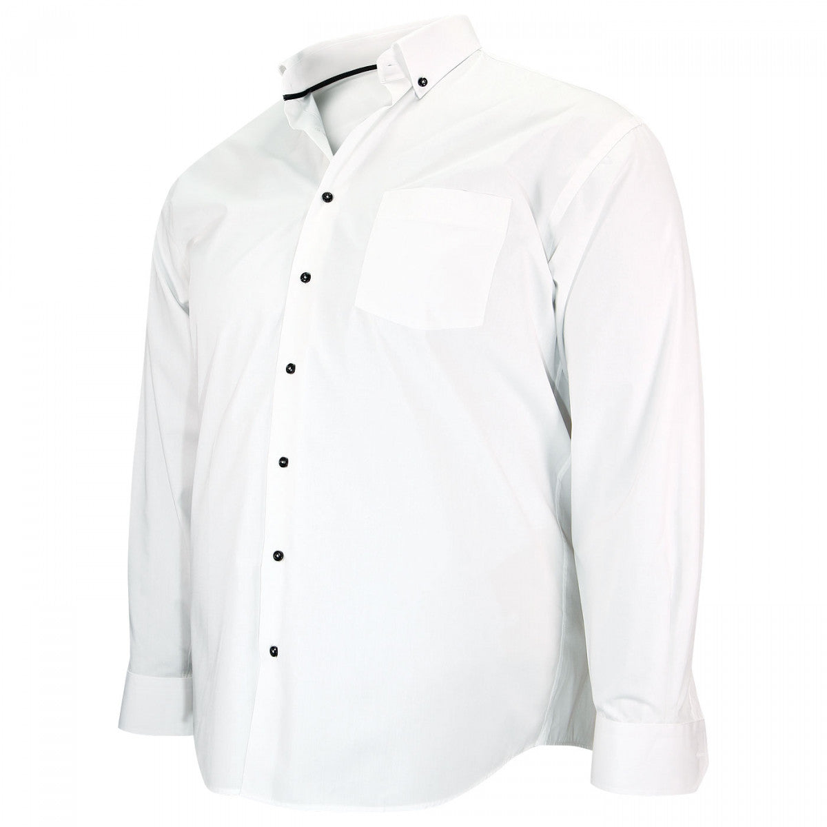Chemise sport blanc noir