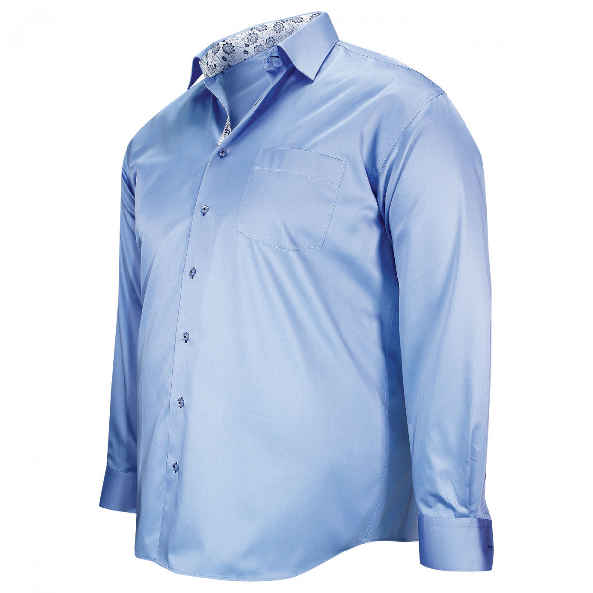 Chemise tendance bleu