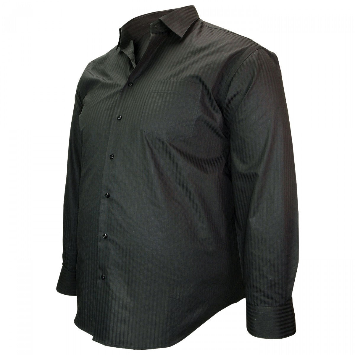 Chemise tissu armuré noir noir