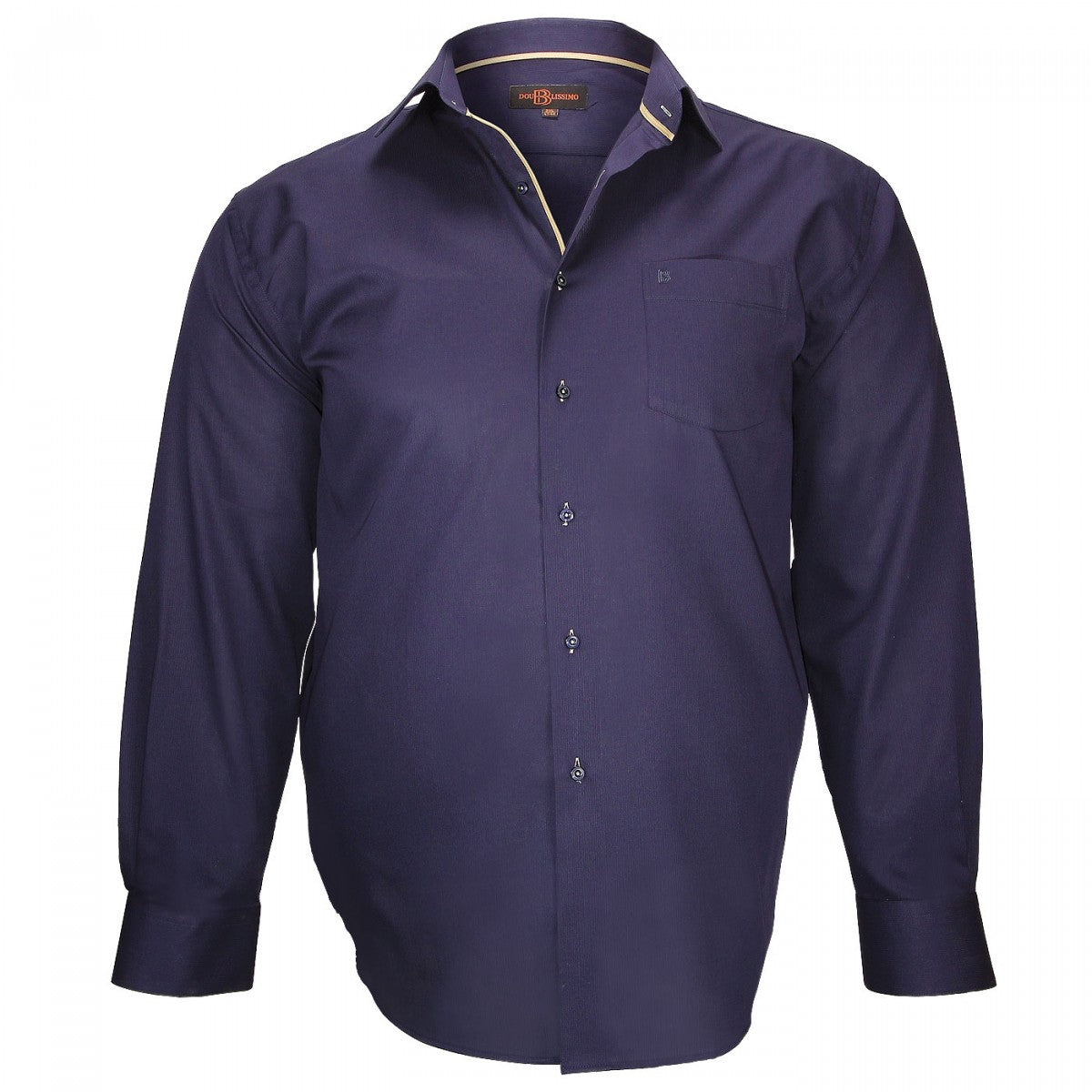 Chemise tissu armuréeLUGANO Doublissimo GT-L2DB1 bleu