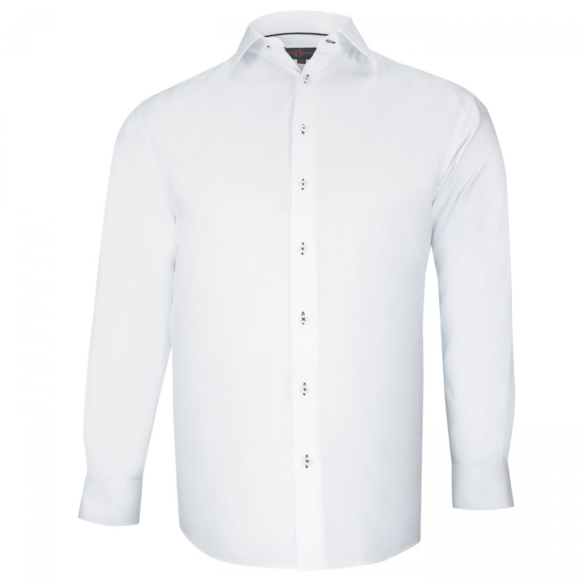Chemise forte taille tissus premium AD3DB3 blanc