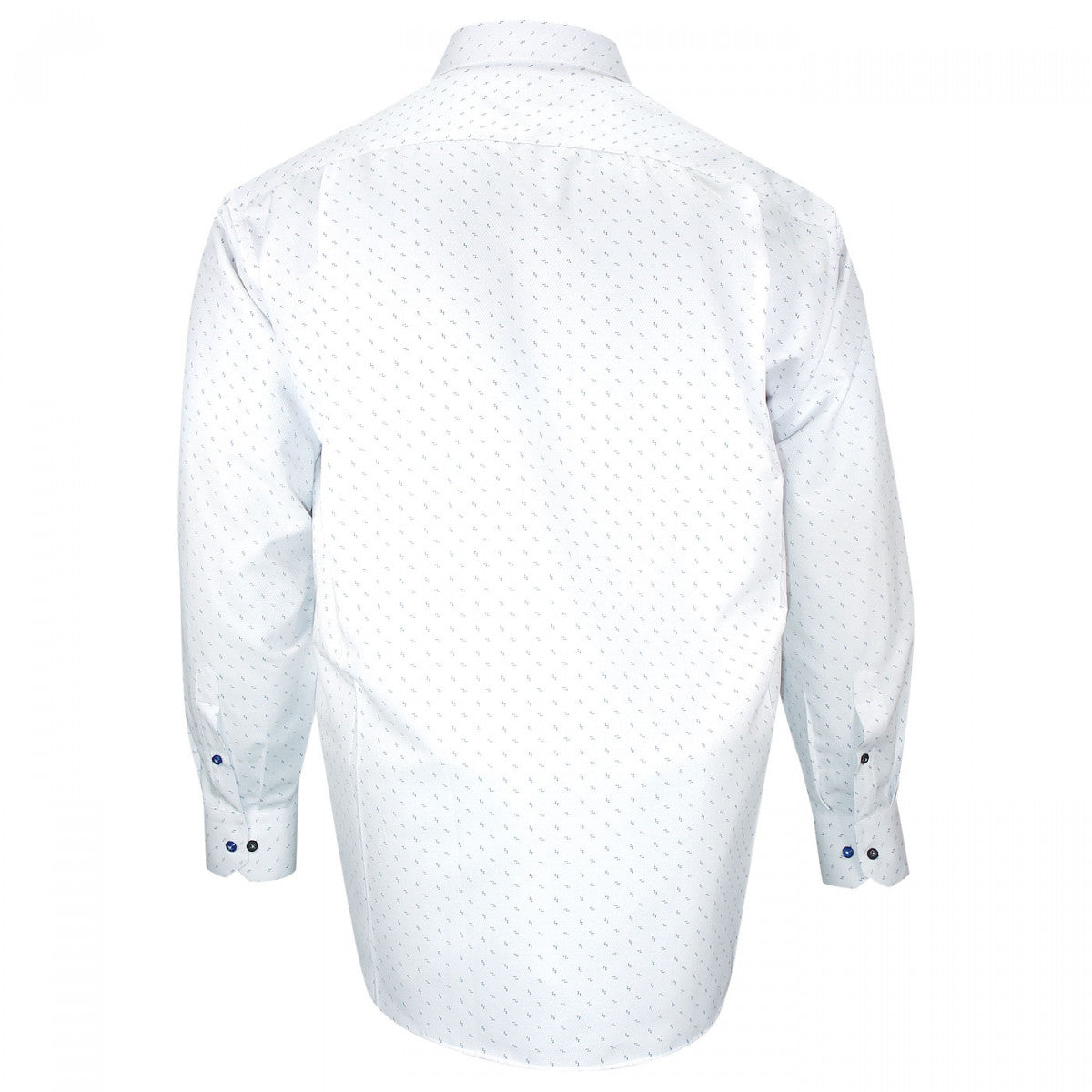 Chemise forte taille tissus à motifs freccia-aa7db2 blanc