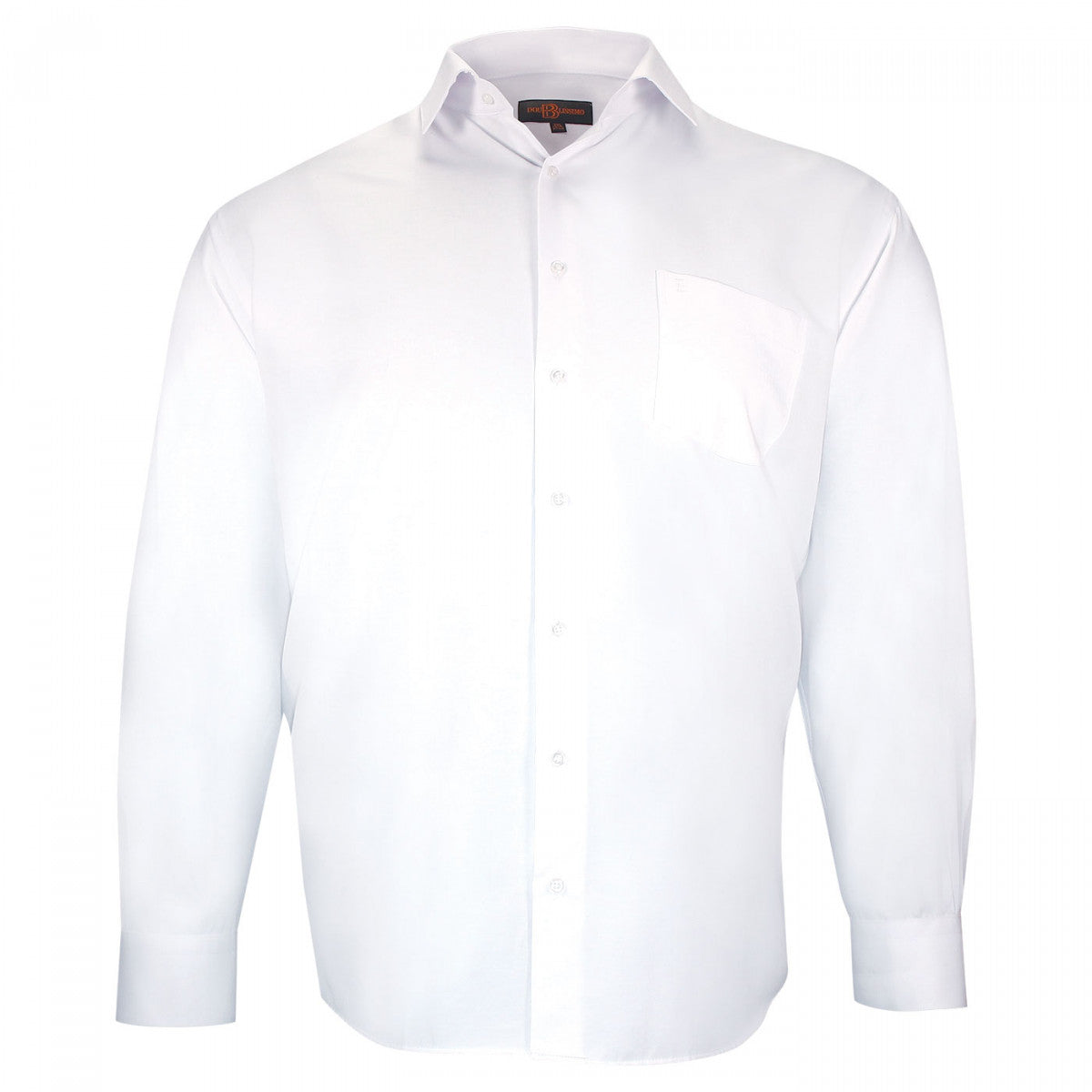 Chemise forte taille tissus chevron spinadi-aa3db1 blanc