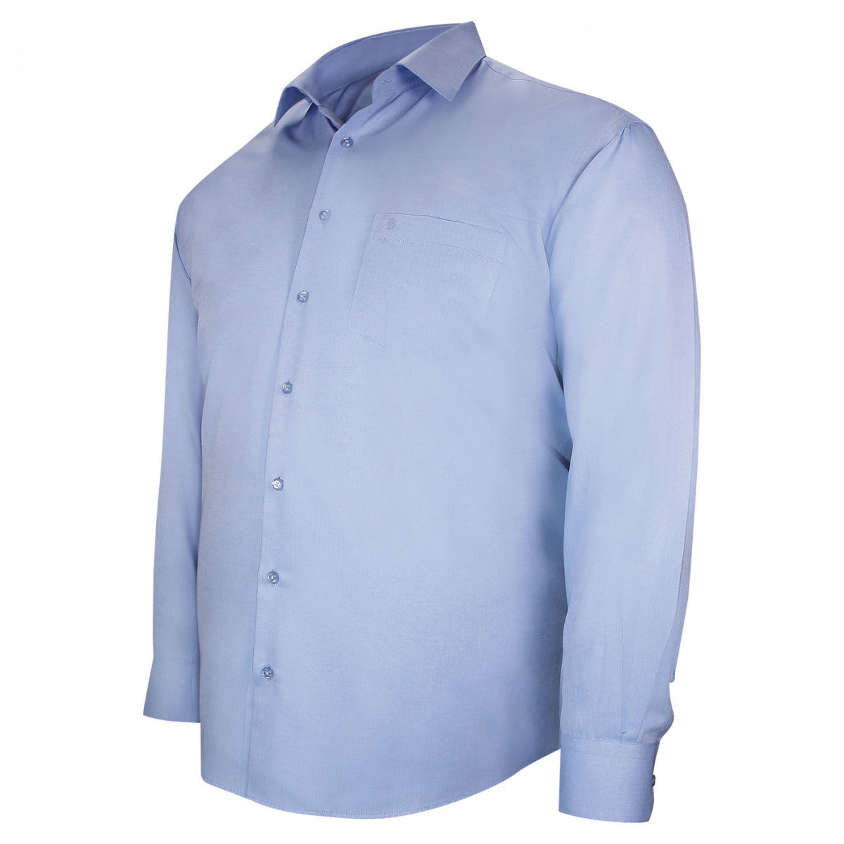 Chemise forte taille tissus chevron spinadi-aa3db2 bleu