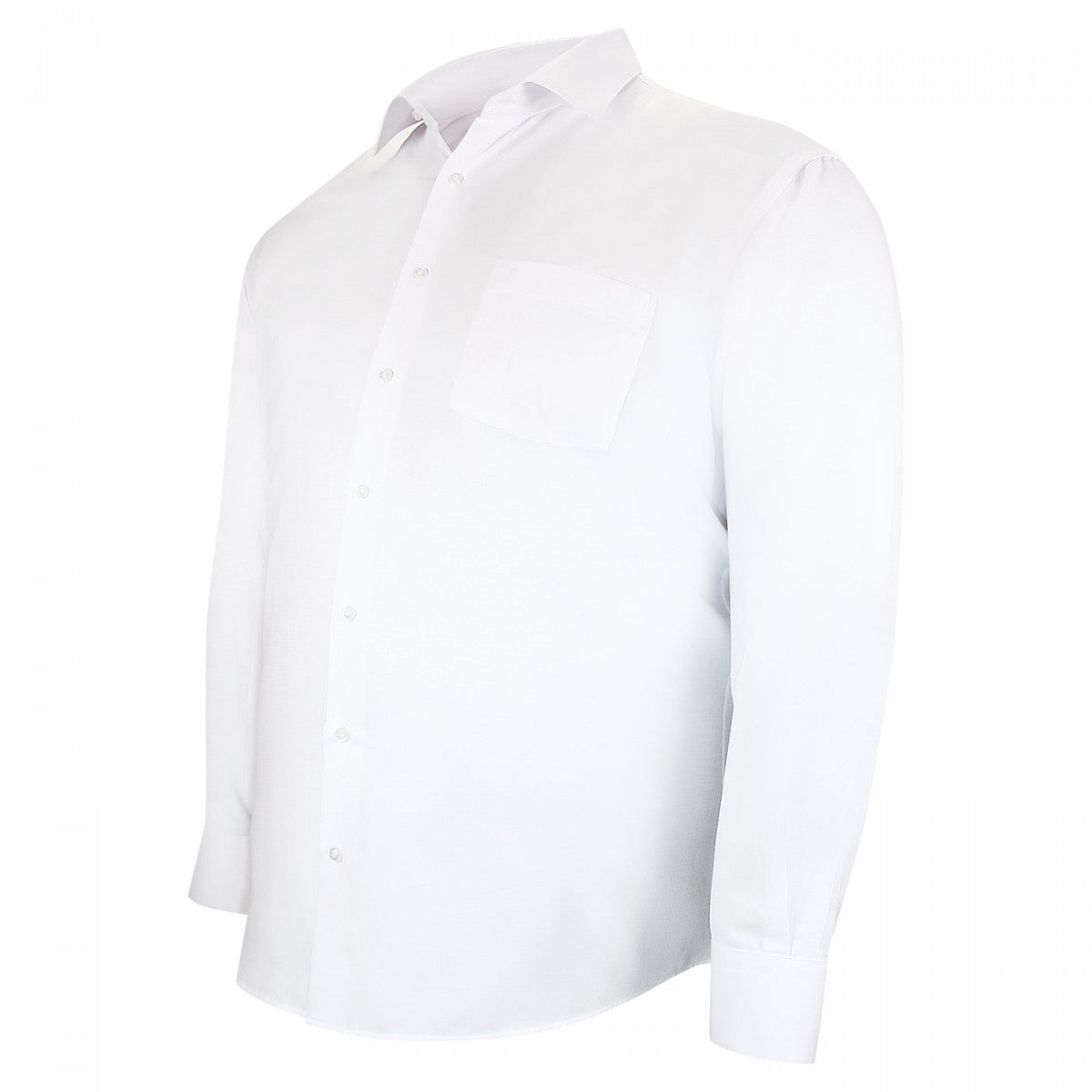 Chemise forte taille tissus premium armuré bastini-aa5db1 blanc