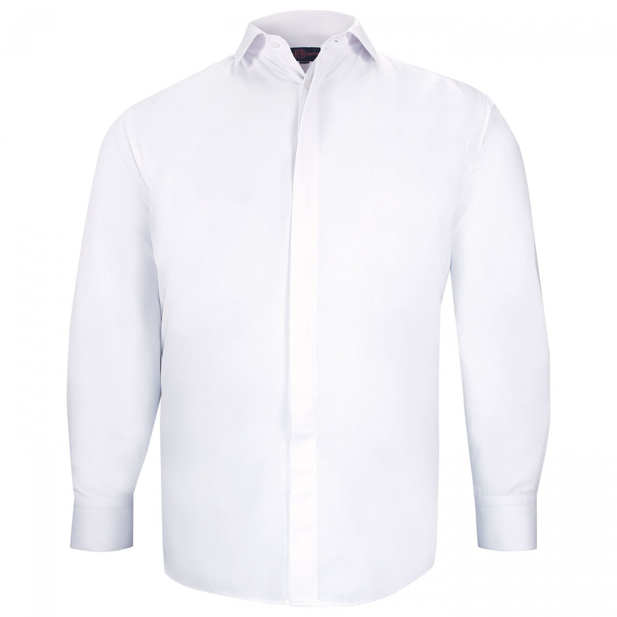 Chemise forte taille tissus premium armuré AB1DB1 blanc