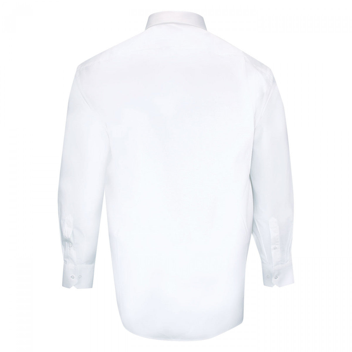 Chemise forte taille unie-lisio-aa2db3 blanc blanc