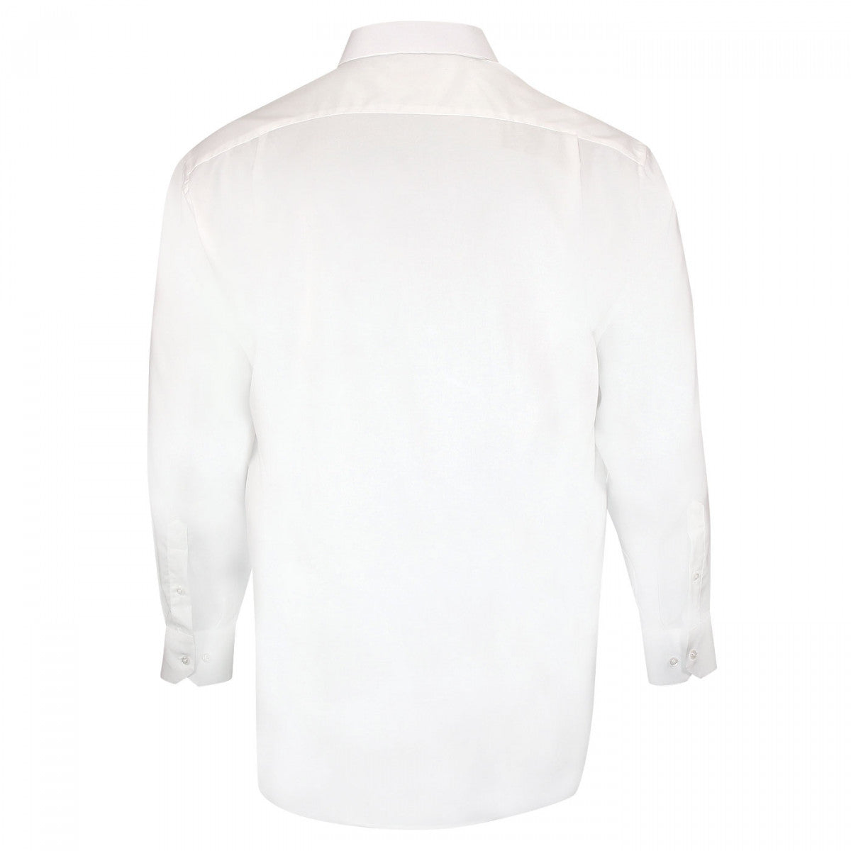 Chemise forte taille unie-lisio-aa2db1 blanc