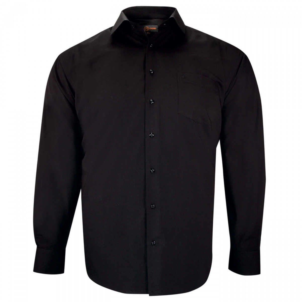 Chemise forte taille unie-lisio-aa2db4 noir