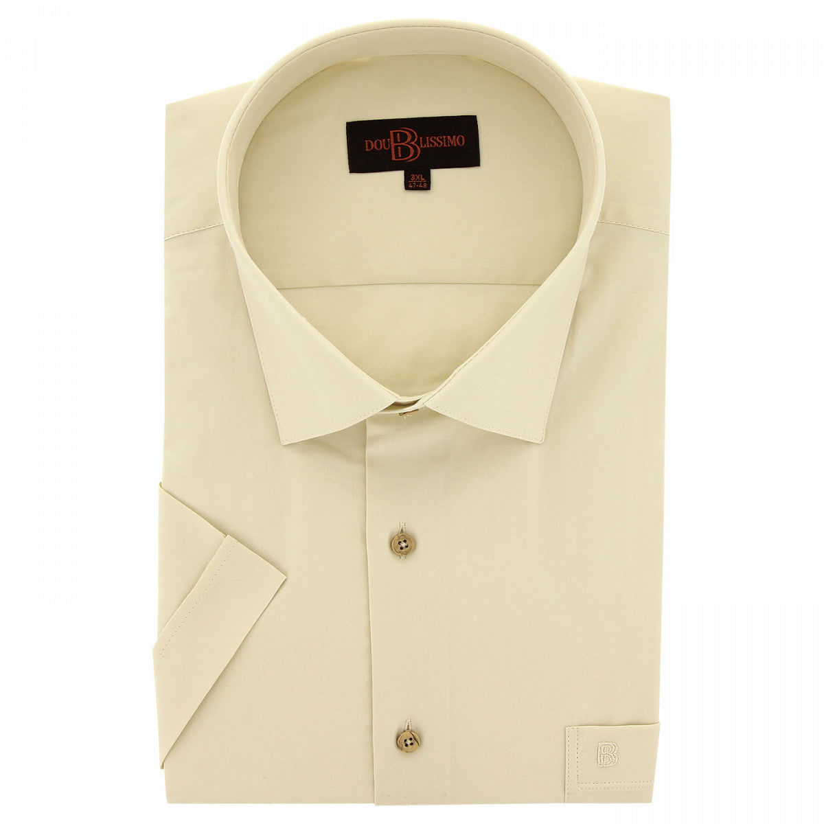 Chemisette forte taille unie primino-aa2dbmc5 beige