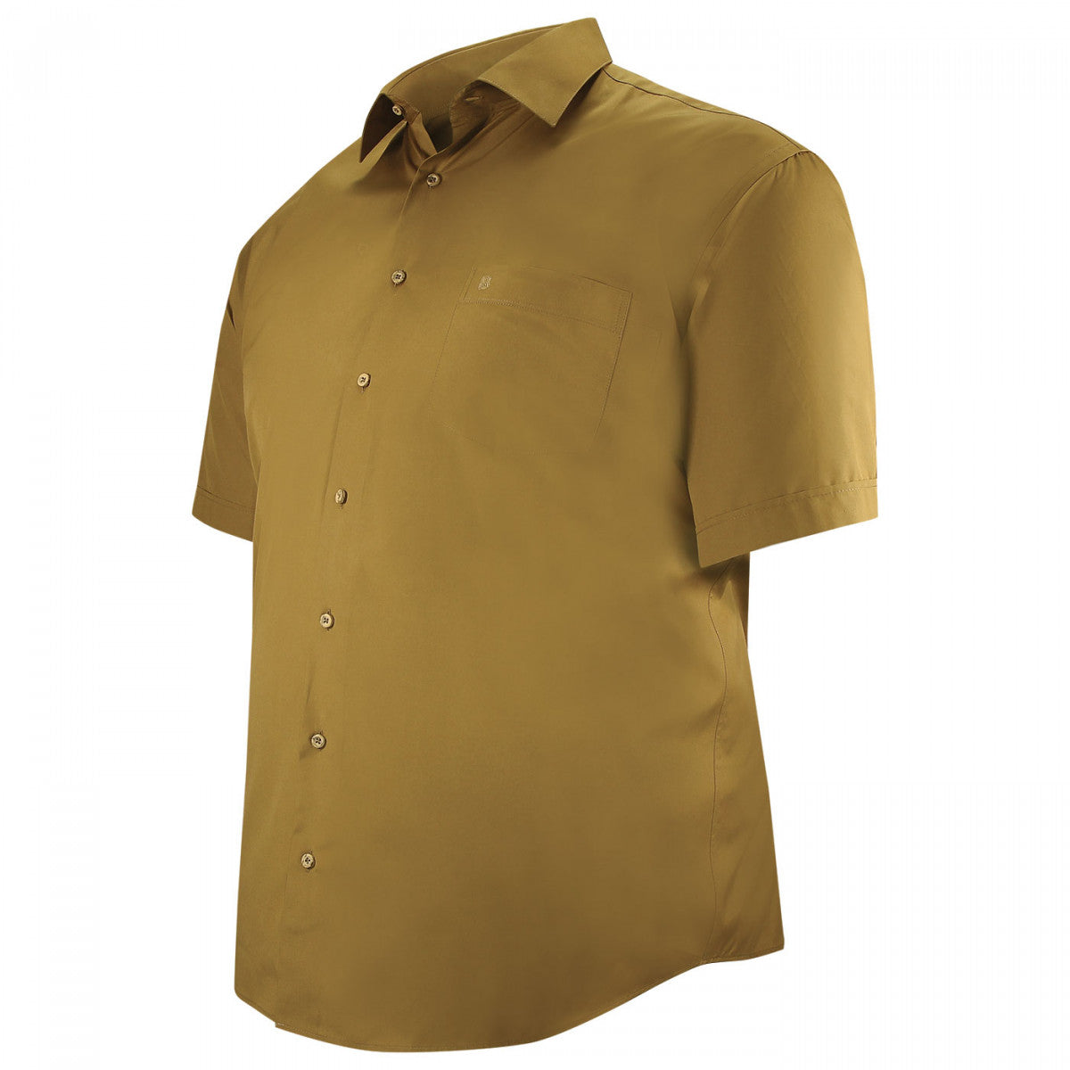 Chemisette forte taille unie primino-aa2dbmc4 marron