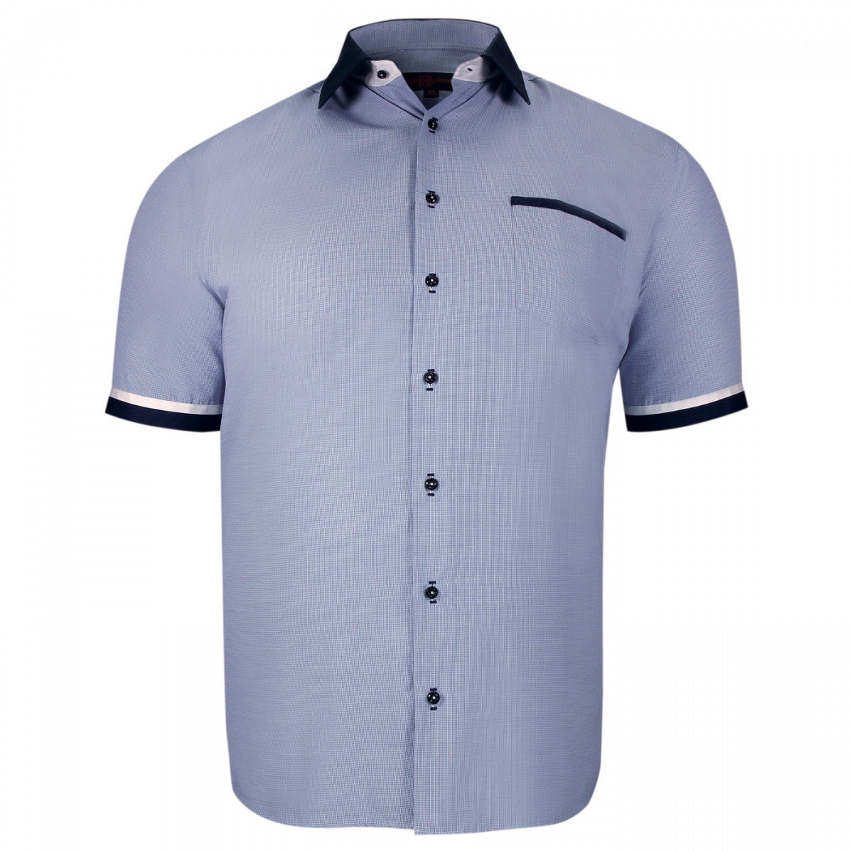 Chemisette forte taille AD2DBMC2 bleu