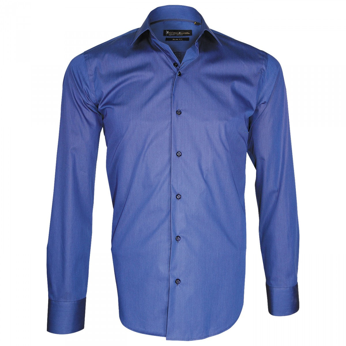 Chemise fil à filBIAGI Emporio balzani T1EB8 bleu marine