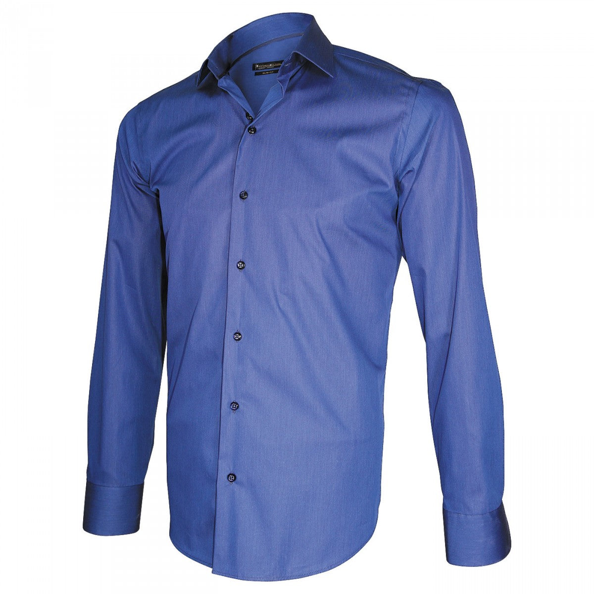 Chemise fil à filBIAGI Emporio balzani T1EB8 bleu marine