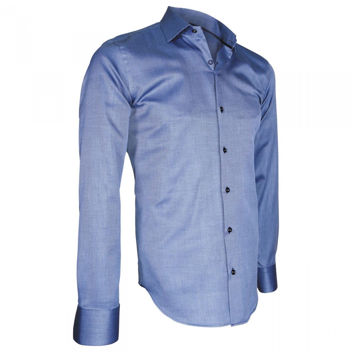 Chemise double retorsBIAGI Emporio balzani T1EB7 bleu moyen