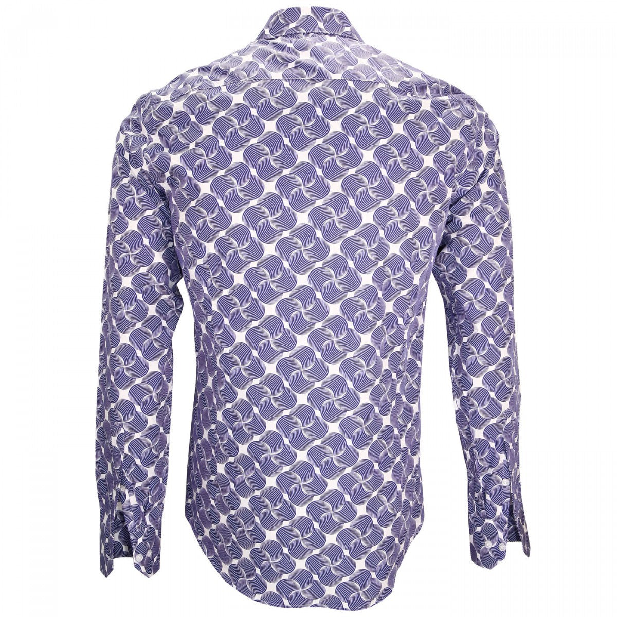 Chemise impriméeDIXXON Andrew Mac Allister ZB6AM1 parme