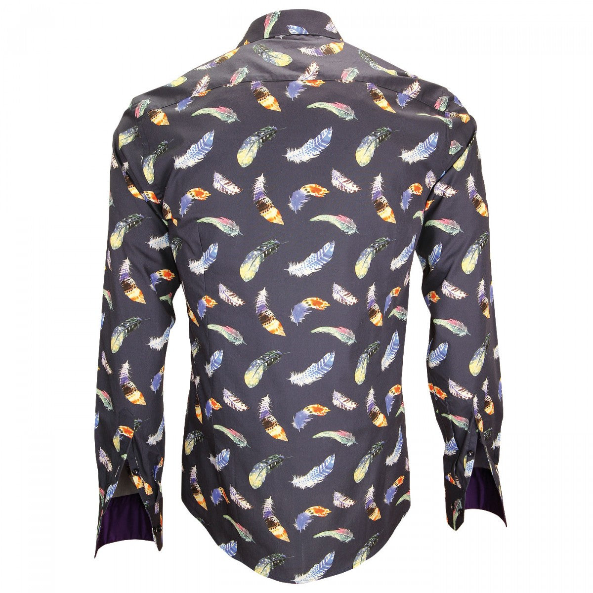 Chemise impriméeFEATHER Andrew Mac Allister ZB12AM2 bleu