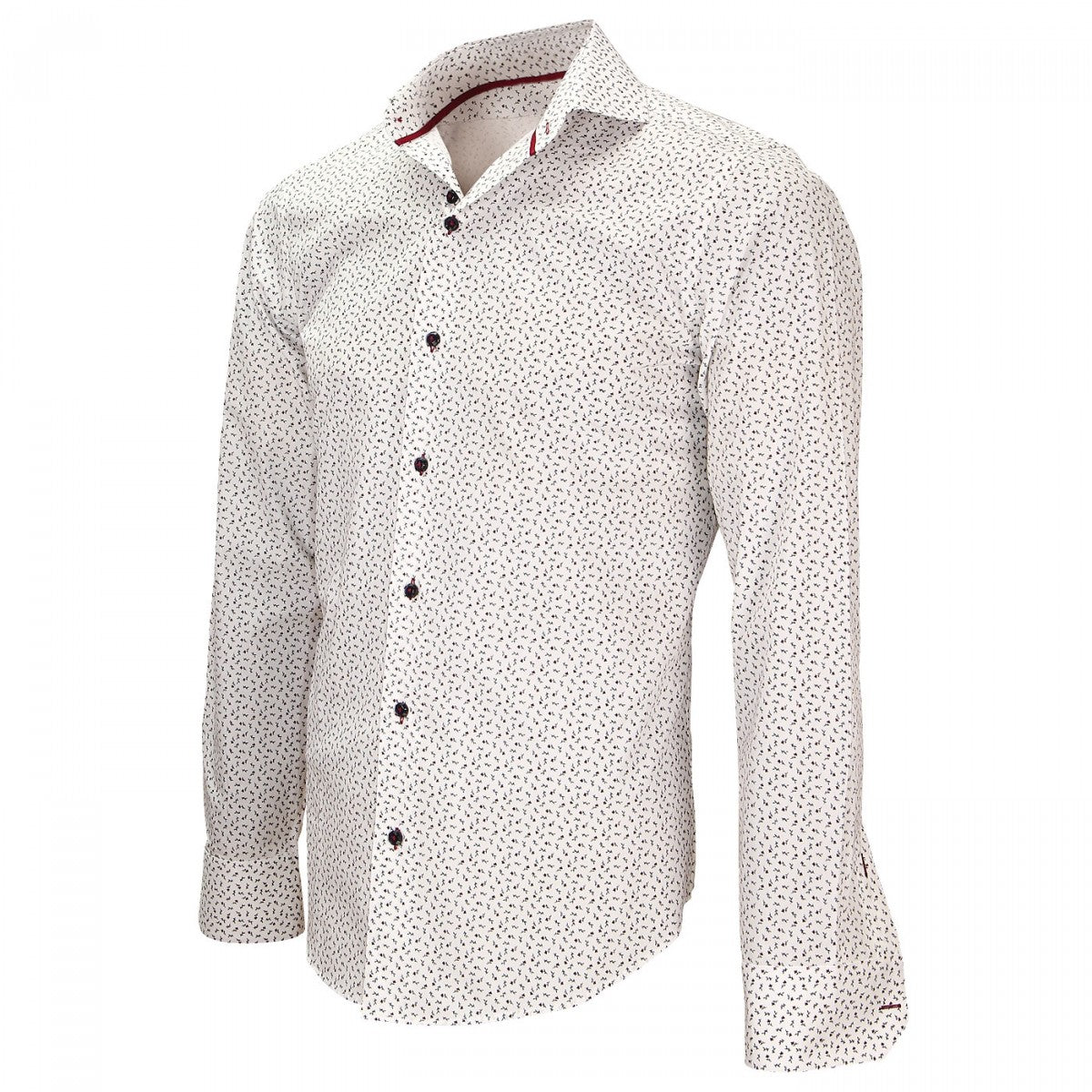 Chemise libertyFIORI Emporio balzani P7EB7 blanc