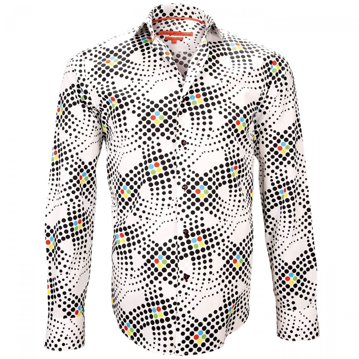 Chemise impriméeGINGER Andrew Mac Allister ZB1AM1 blanc