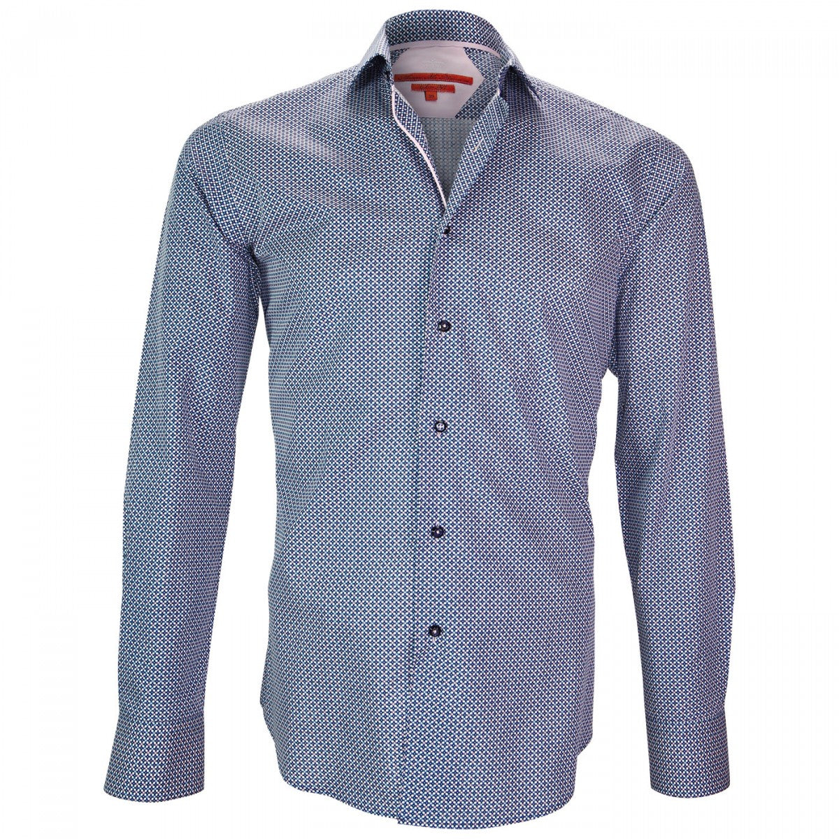 Chemise impriméeGLASGOW Andrew Mac Allister XP3AM3 bleu rose