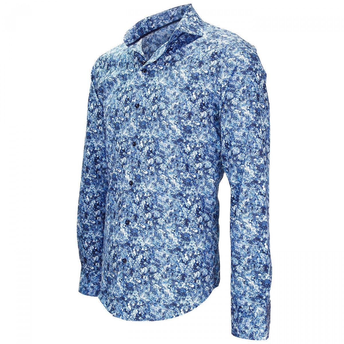 Chemise impriméeLECCE Emporio balzani P5EB4 bleu bleu