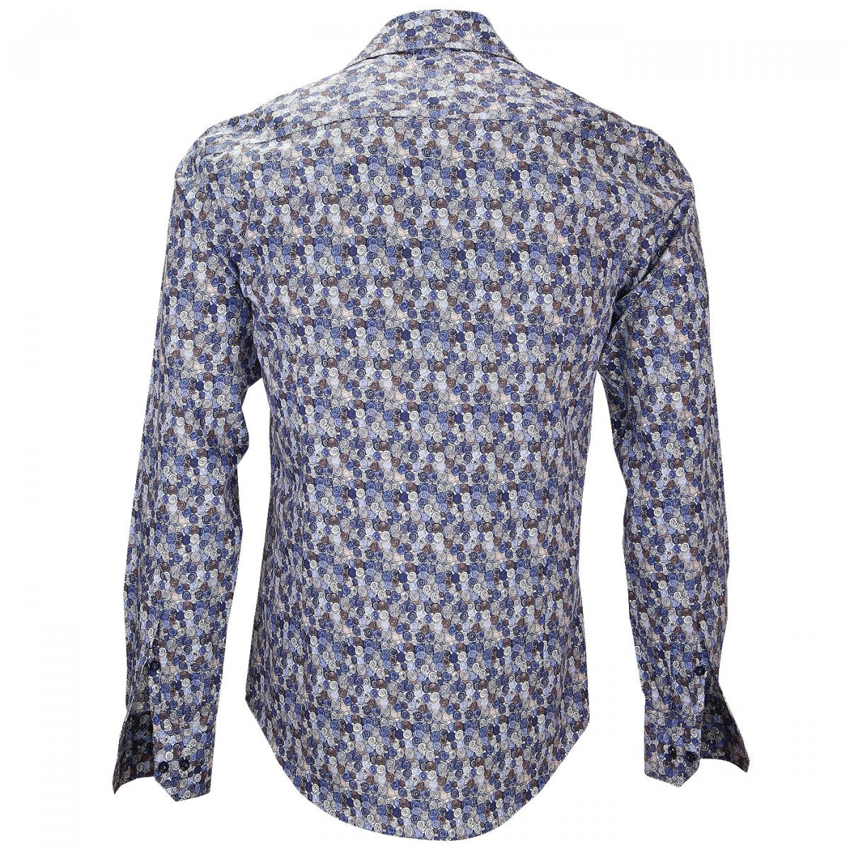 Chemise impriméeLECCE Emporio balzani P5EB3 bleu